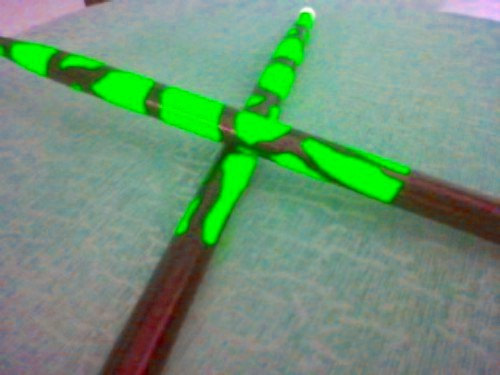 Neon Green Drumsticks Drum Sticks
